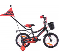 Detský bicykel 14" Fuzlu Thor čierno-...